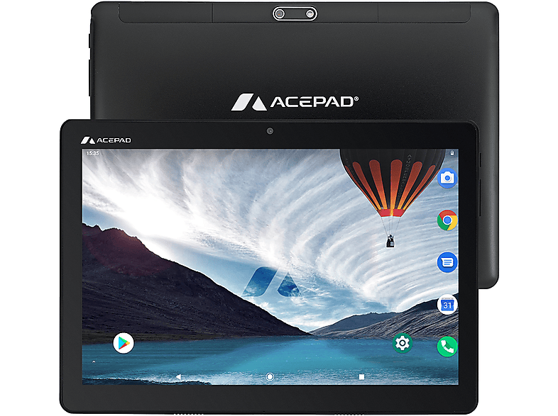 GB, Tablet, 128 LTE, RAM, 6GB FHD, ACEPAD A145, Schwarz 10,1 Octa-Core, Zoll,