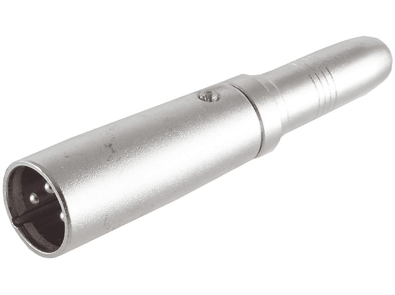 KABELBUDE XLR-Stecker / Klinkenkupplung XLR MONO 6,3 mm 