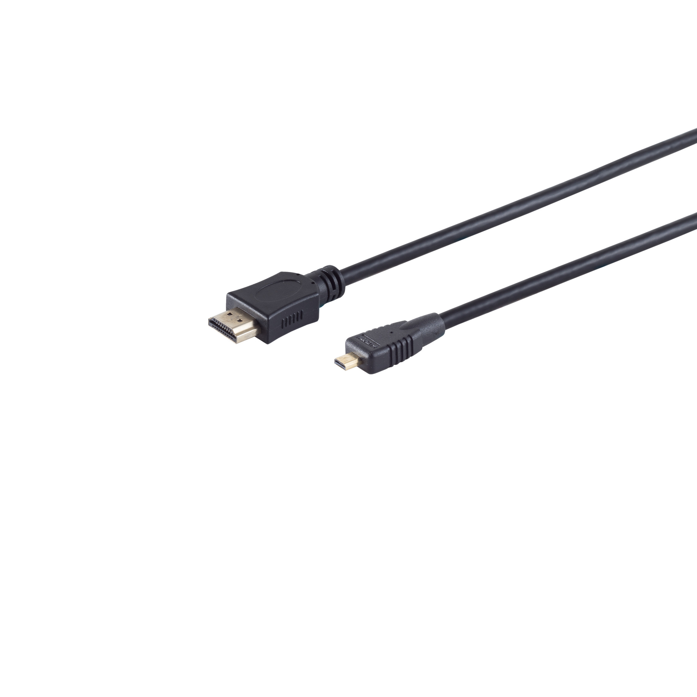 0,5m HDMI MAXIMUM CONNECTIVITY verg HDMI micro Kabel HEAC S/CONN A-Stecker/HDMI D-Stecker