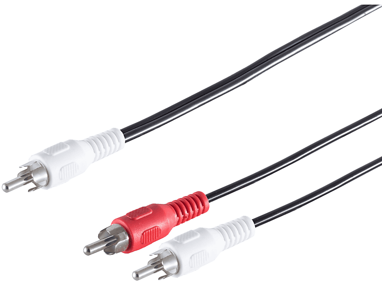 S/CONN MAXIMUM CONNECTIVITY Cinchstecker/ 2 Cinchstecker, 1,5m Audio/Video Kabel