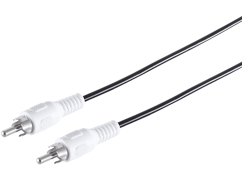 Cinchstecker/ 2,5m Audio/Video Kabel KABELBUDE Cinchstecker