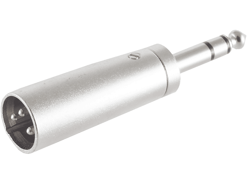 KABELBUDE XLR-Stecker / Klinkenstecker 6,3 mm, Stereo XLR