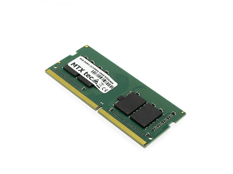 MTXTEC Arbeitsspeicher 8 GB RAM für HP EliteBook 745 G5 (3PK83AW) Notebook-Speicher 8 GB DDR4