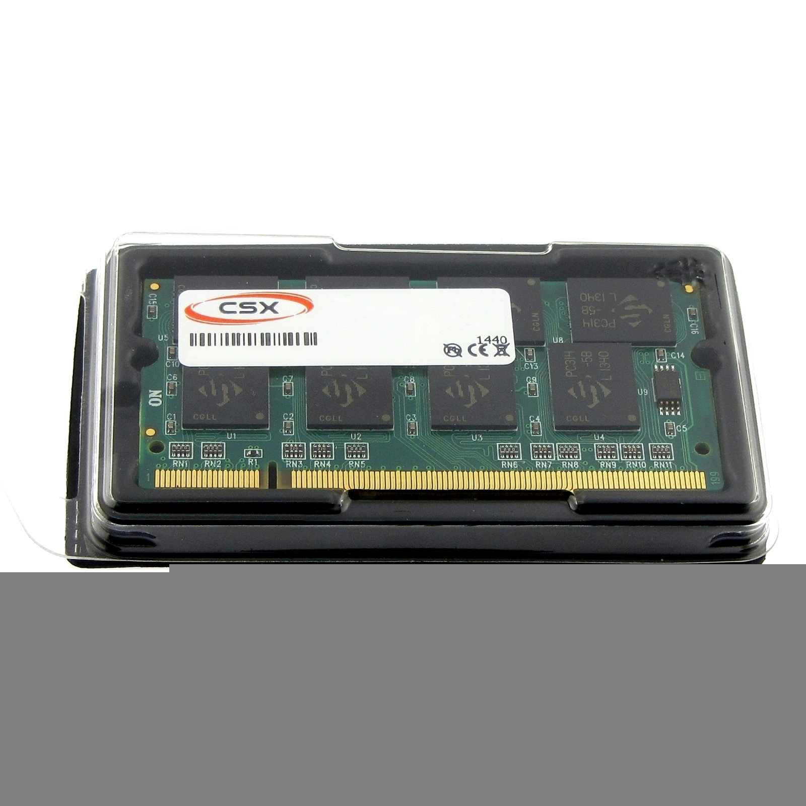 ACER 6700 RAM 1 DDR GB für 1 MTXTEC GB Notebook-Speicher Extensa Arbeitsspeicher