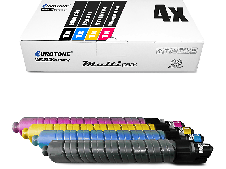EUROTONE ET3442559 Toner Cartridge Mehrfarbig (Ricoh 841160 Ricoh ...