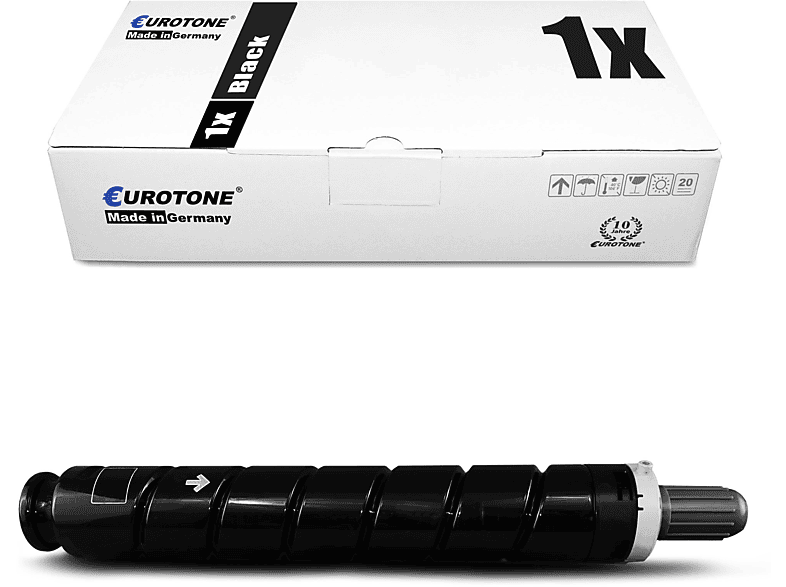 EUROTONE ET4851008 Toner Cartridge Schwarz (Canon C-EXV34BK / 3782B002)