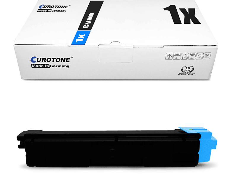 EUROTONE ET3525177 Toner Cartridge Cyan (Triumph-Adler PK5018C / 1T02TWCUT0)