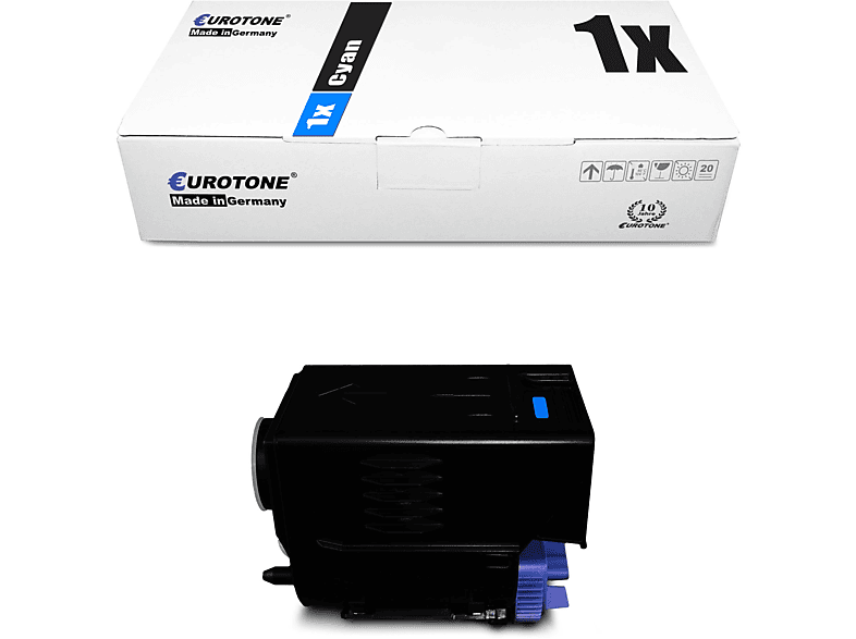 21 C-EXV 21 (C-EXV Cartridge EUROTONE Canon C C Cyan Toner ersetzt / 0453B002)