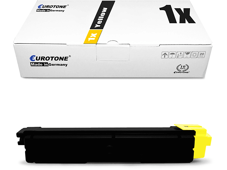 EUROTONE ET3904675 Toner Cartridge Yellow (Kyocera TK-590Y / TK590 / 1T02KVANL0)