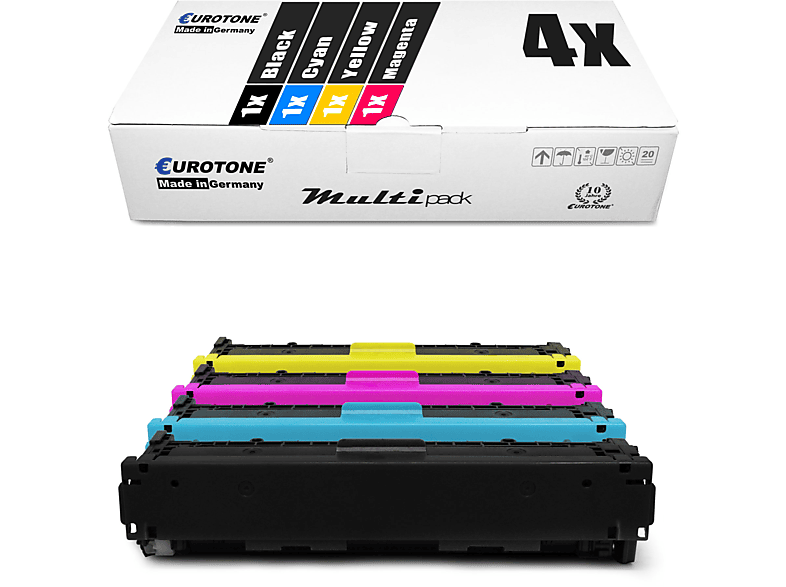 High Capacity Toner Cartridge CF540X CF541X CF542X CF543X For HP Color LaserJet Pro M254dw MFP - View #10