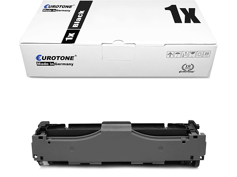 EUROTONE ET4273428 Toner Cartridge Schwarz (HP CF410X / 410X)