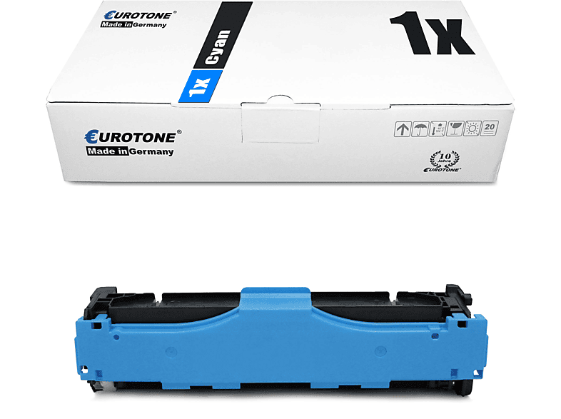 EUROTONE ersetzt HP CF411X / 410X Toner Cartridge Cyan (CF411X / 410X)