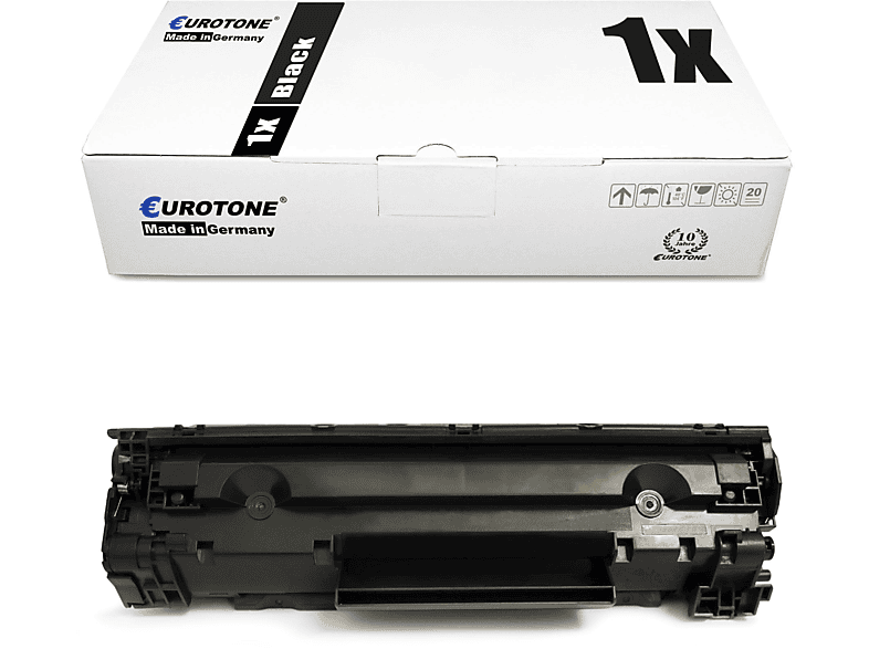 EUROTONE ET4828444 Toner Cartridge Schwarz (Canon 737 / 9435B002)