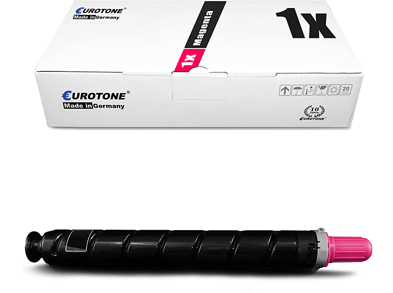 EUROTONE ersetzt Canon C-EXV34M (C-EXV34M Magenta / Toner Cartridge 3784B002)