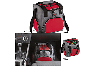 LIVOO Kühltasche 12V elektrisch PKW-Kühltasche 16 Liter Rot FR8R Kühltasche (16 Liter, Rot)