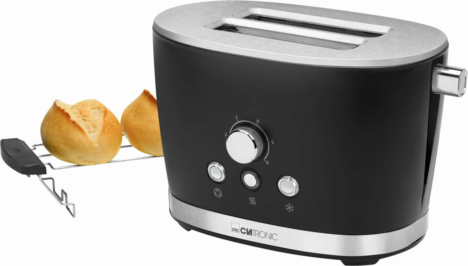 Tostadora - TA 3690 CLATRONIC, Negro