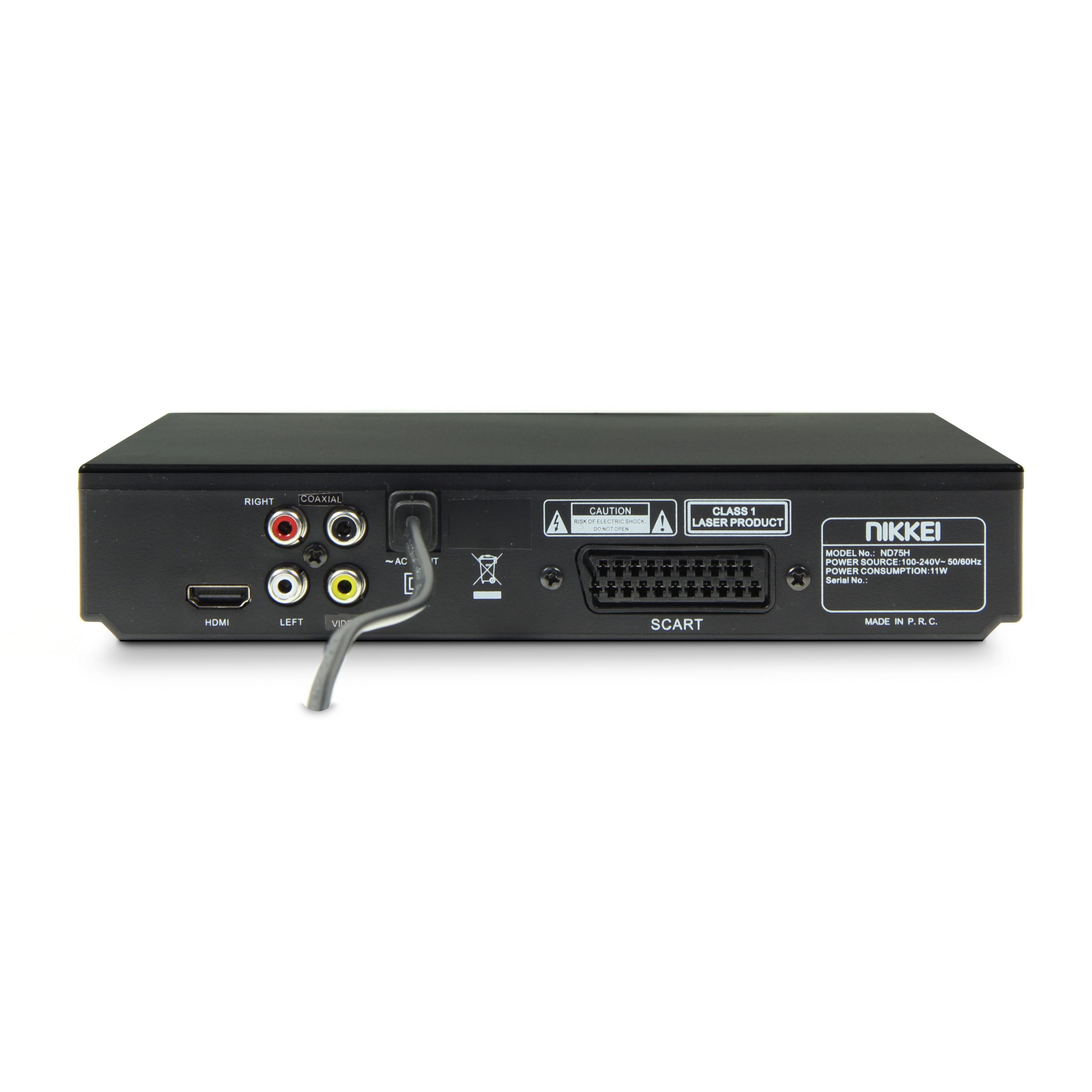 NIKKEI ND75H - DVD Player DVD Player Schwarz