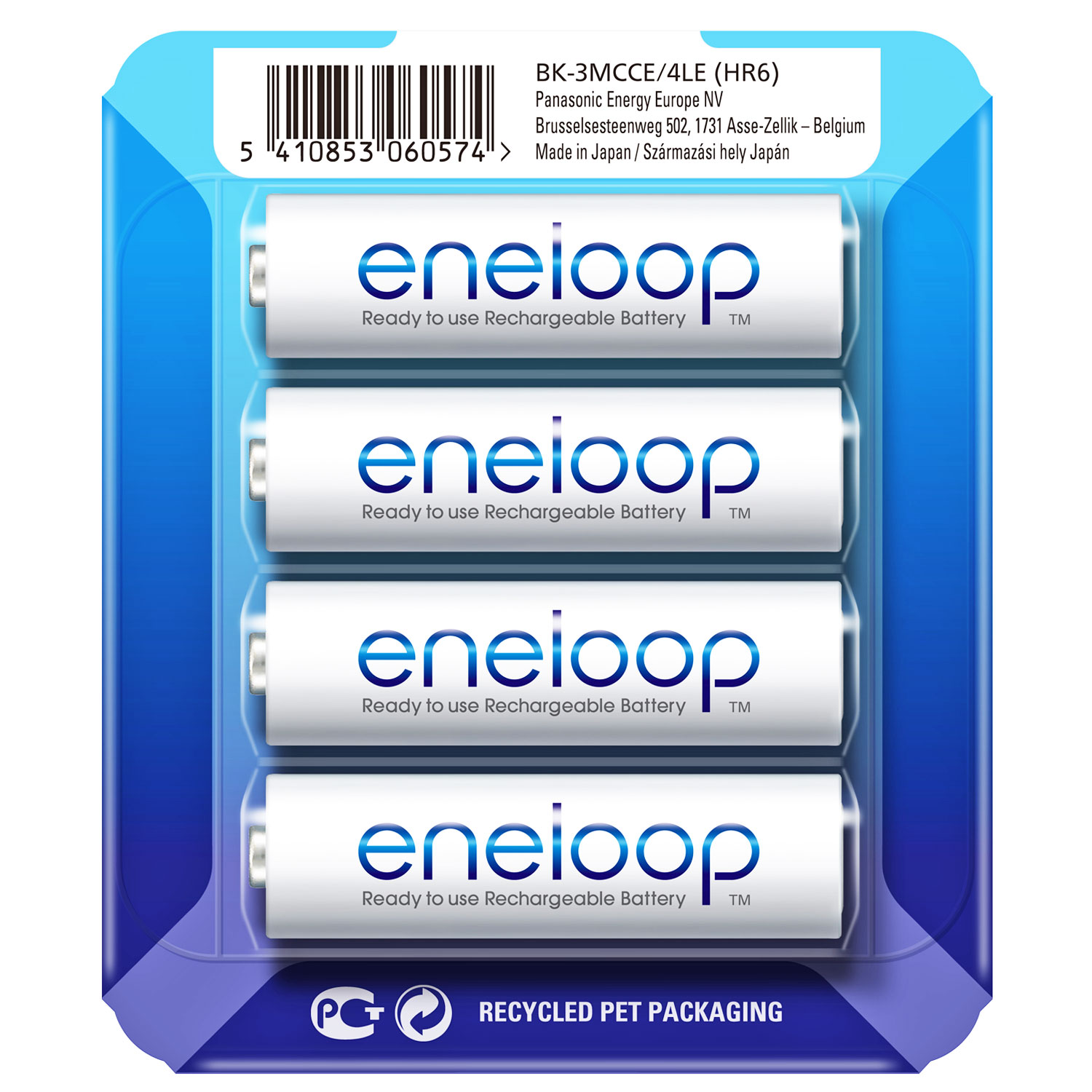 ENELOOP AA 2000 MAh, NiMH, Vorgeladen, 4er-Pack