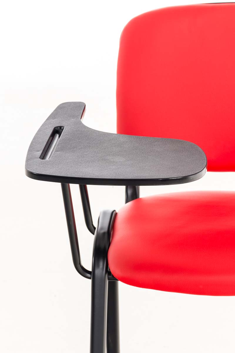 Stuhl CLP Klapptisch Stuhl, Kunstleder rot mit Ken