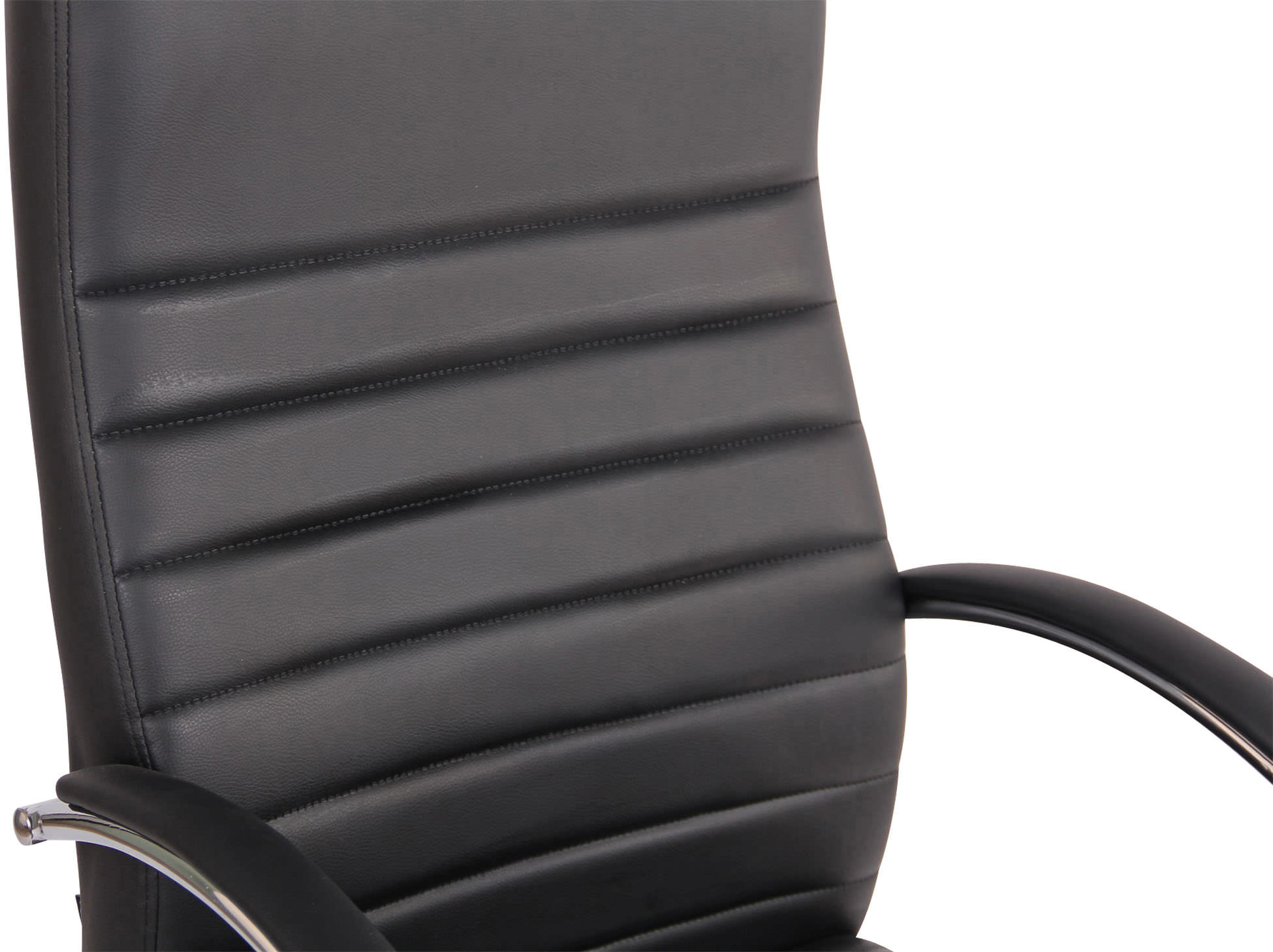 schwarz Kunstleder Bürostuhl Bürostuhl, mit Massagefunktion CLP Valais