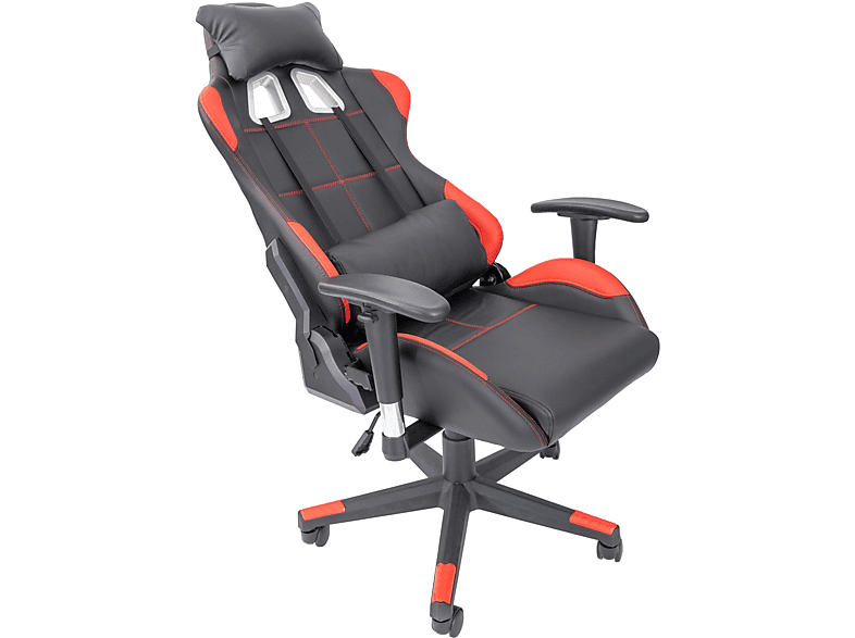 schwarz/rot TPFLIVING Gaming Chair, Gaming Stuhl Fire