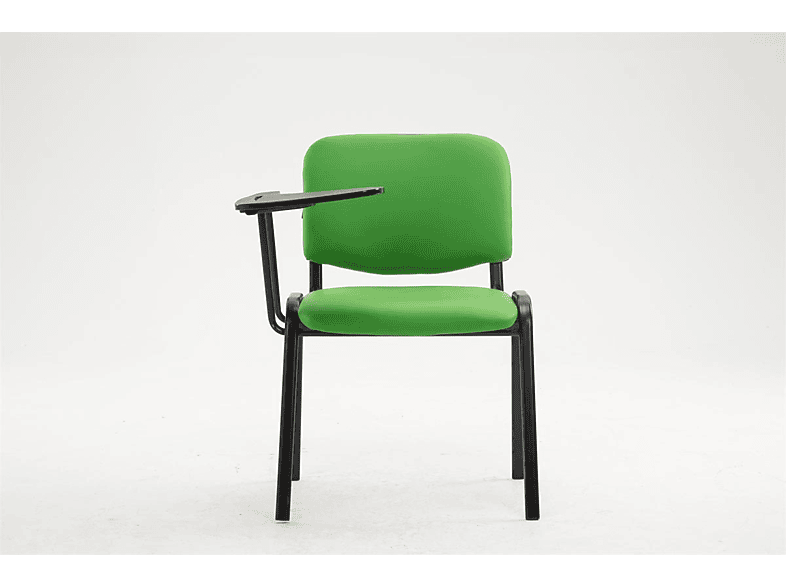 CLP Stuhl Ken mit Klapptisch Kunstleder Stuhl, grün