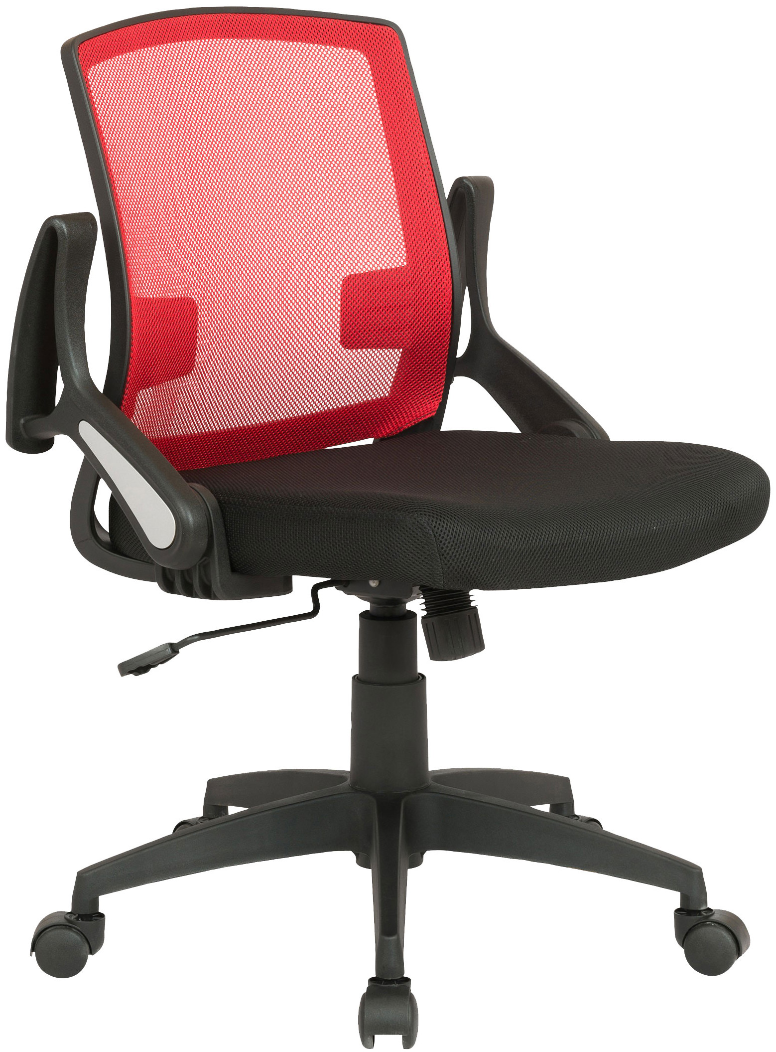Bürostuhl Bürostuhl, schwarz/rot CLP Renton