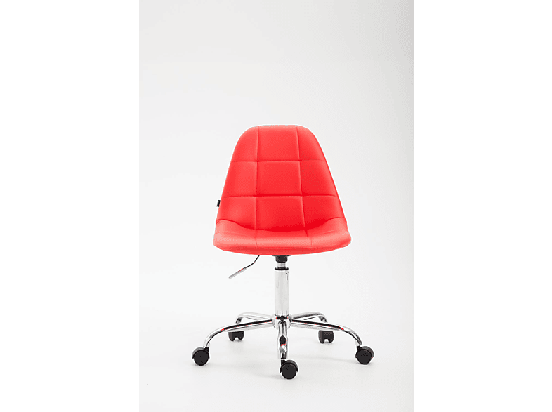 CLP Bürostuhl Reims Kunstleder Bürostuhl, rot | Bürostühle