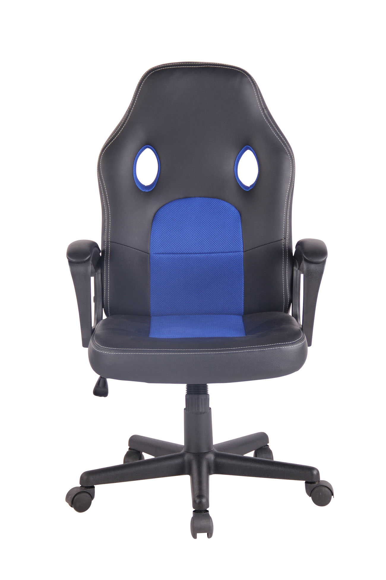 Elbing Bürostuhl, schwarz/blau CLP Bürostuhl
