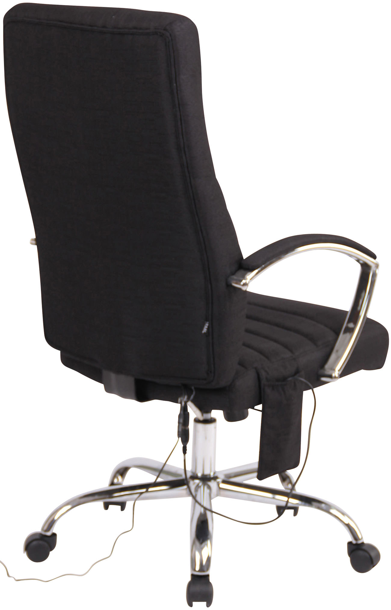 Bürostuhl, schwarz CLP mit Valais Massagefunktion Bürostuhl Stoff