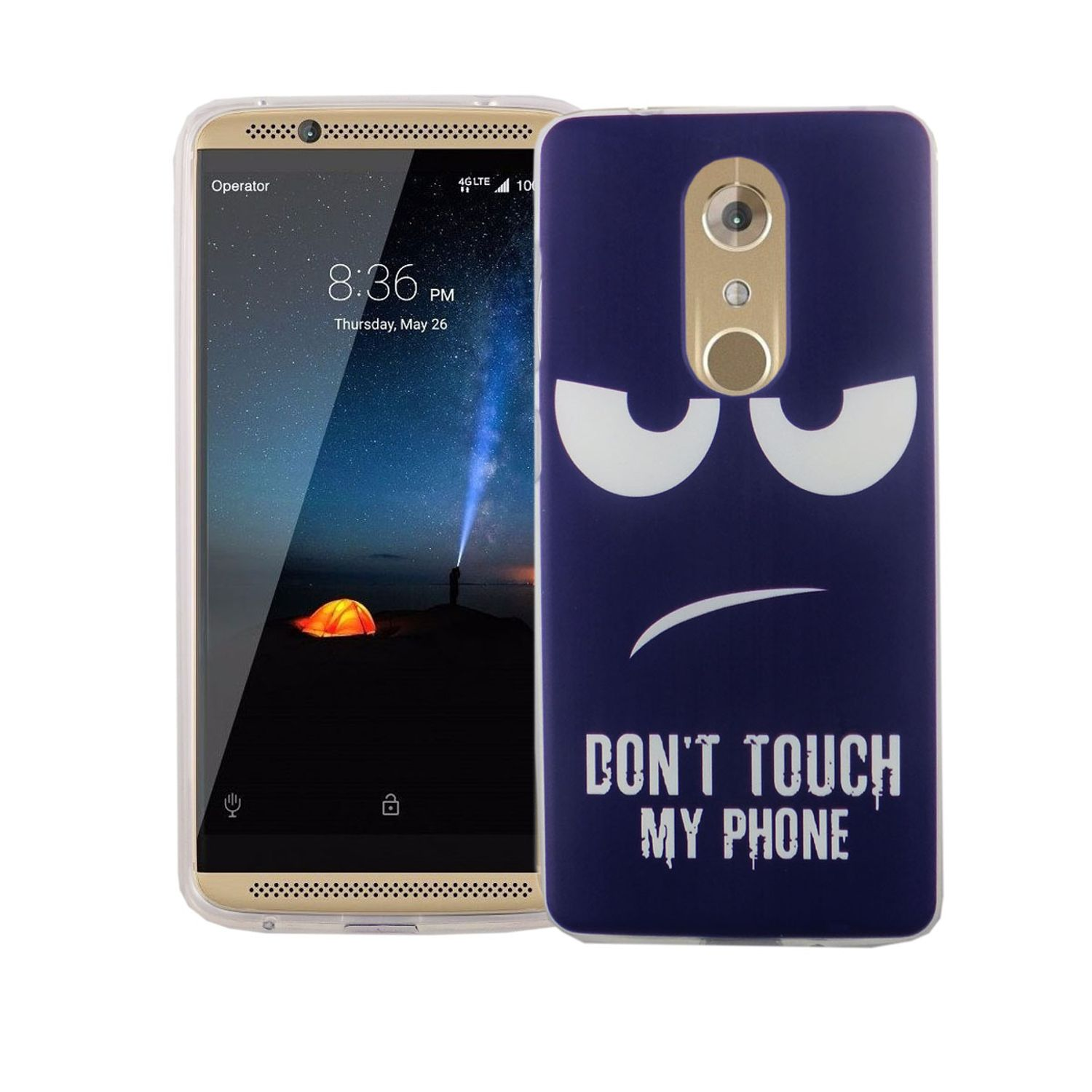 KÖNIG DESIGN Handyhülle Bumper, Backcover, ZTE, Axon Mini, Blau 7