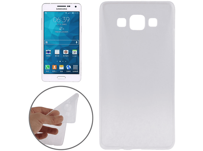 KÖNIG DESIGN Handyhülle Ultra Dünn Bumper, Backcover, Samsung, Galaxy A5, Transparent