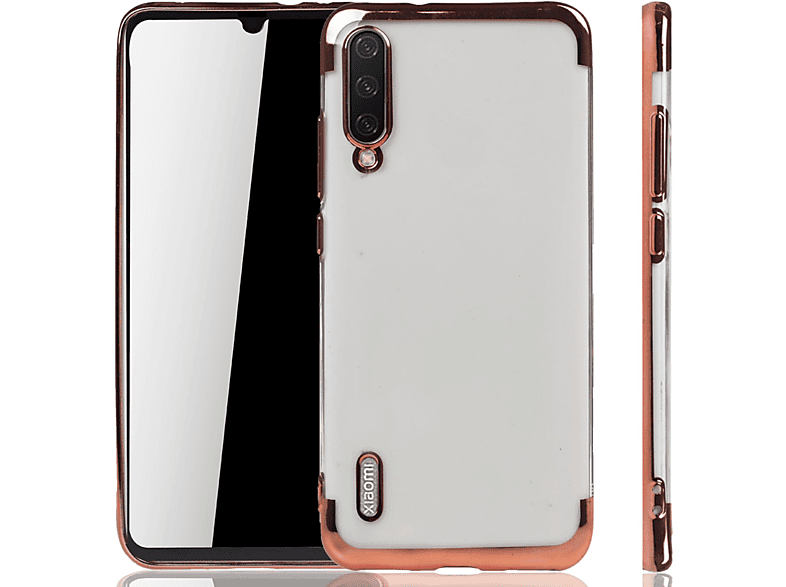 KÖNIG DESIGN Schutzhülle, Backcover, Xiaomi, Mi A3, Rose Pink