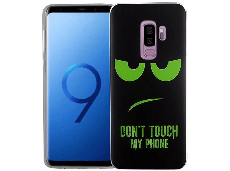 KÖNIG DESIGN Schutzhülle, Galaxy S9 Plus, Backcover, Grün Samsung