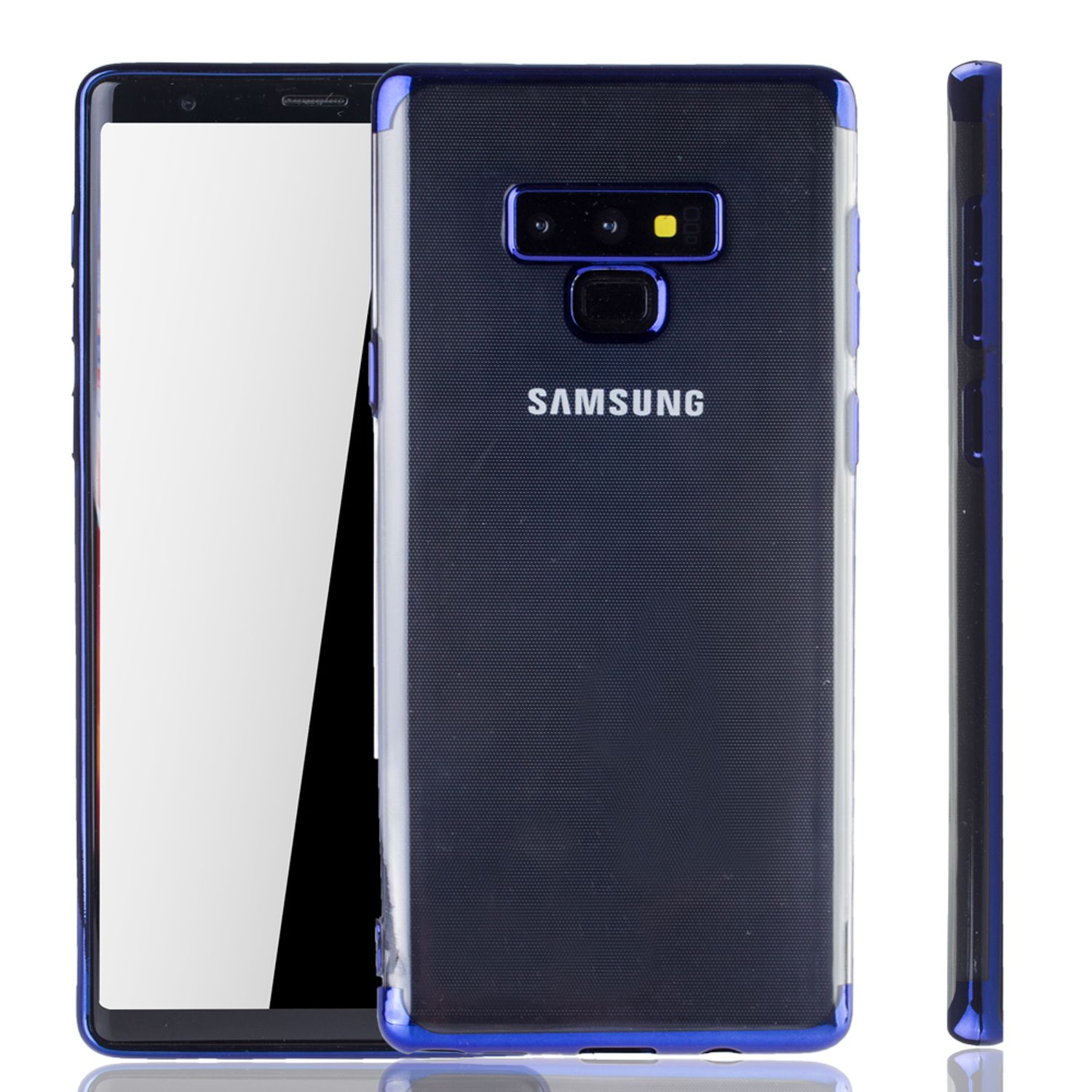 Blau Note 9, Schutzhülle, DESIGN Samsung, Galaxy Backcover, KÖNIG