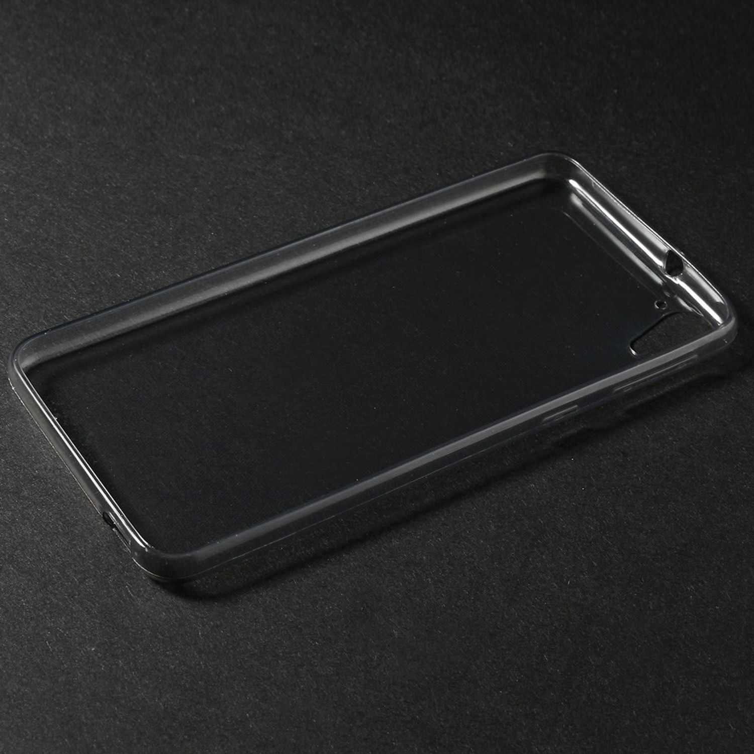 KÖNIG DESIGN Handyhülle Ultra 826, Dünn Backcover, Transparent HTC, Desire Bumper