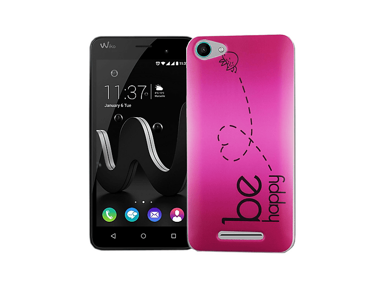 König Design Custodia Portafoglio Per Wiko Y80 – Pelle Sintetica Con Supporto E Slot Carte