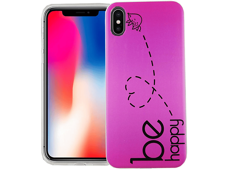Apple, Backcover, Schutzhülle, KÖNIG Pink X, iPhone DESIGN