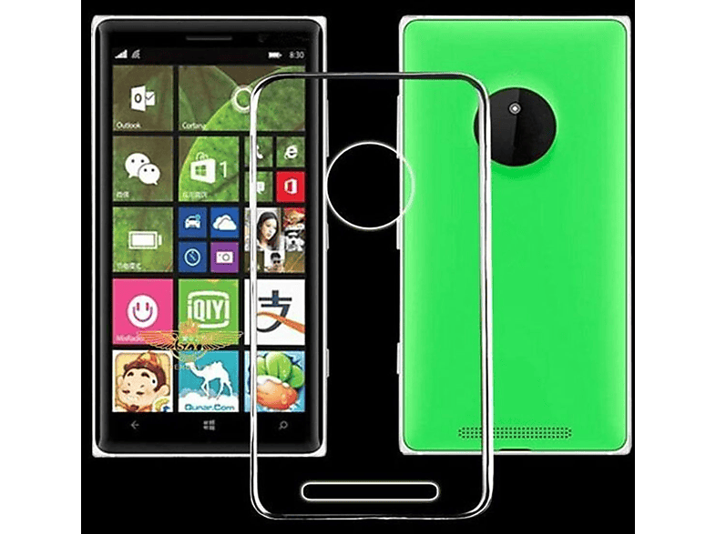 DESIGN Transparent KÖNIG Lumia 830, Backcover, Nokia, Bumper, Dünn Handyhülle Ultra