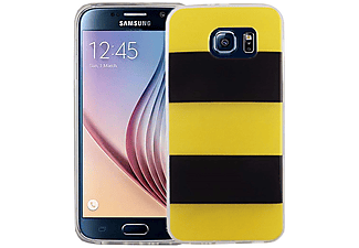 KÖNIG DESIGN Handyhülle Bumper, Backcover, Samsung, Galaxy S6, Schwarz