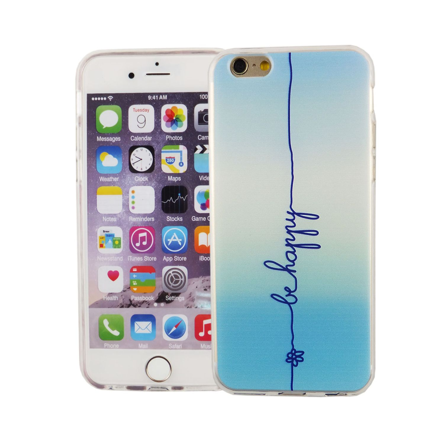 Apple, Bumper, Backcover, 6s, 6 Blau iPhone KÖNIG Handyhülle DESIGN /