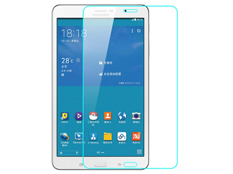 KÖNIG DESIGN Schutzglas für Samsung Galaxy Tab 4 8.0 Displayschutzglas(für Samsung Galaxy Tab 4 8.0)