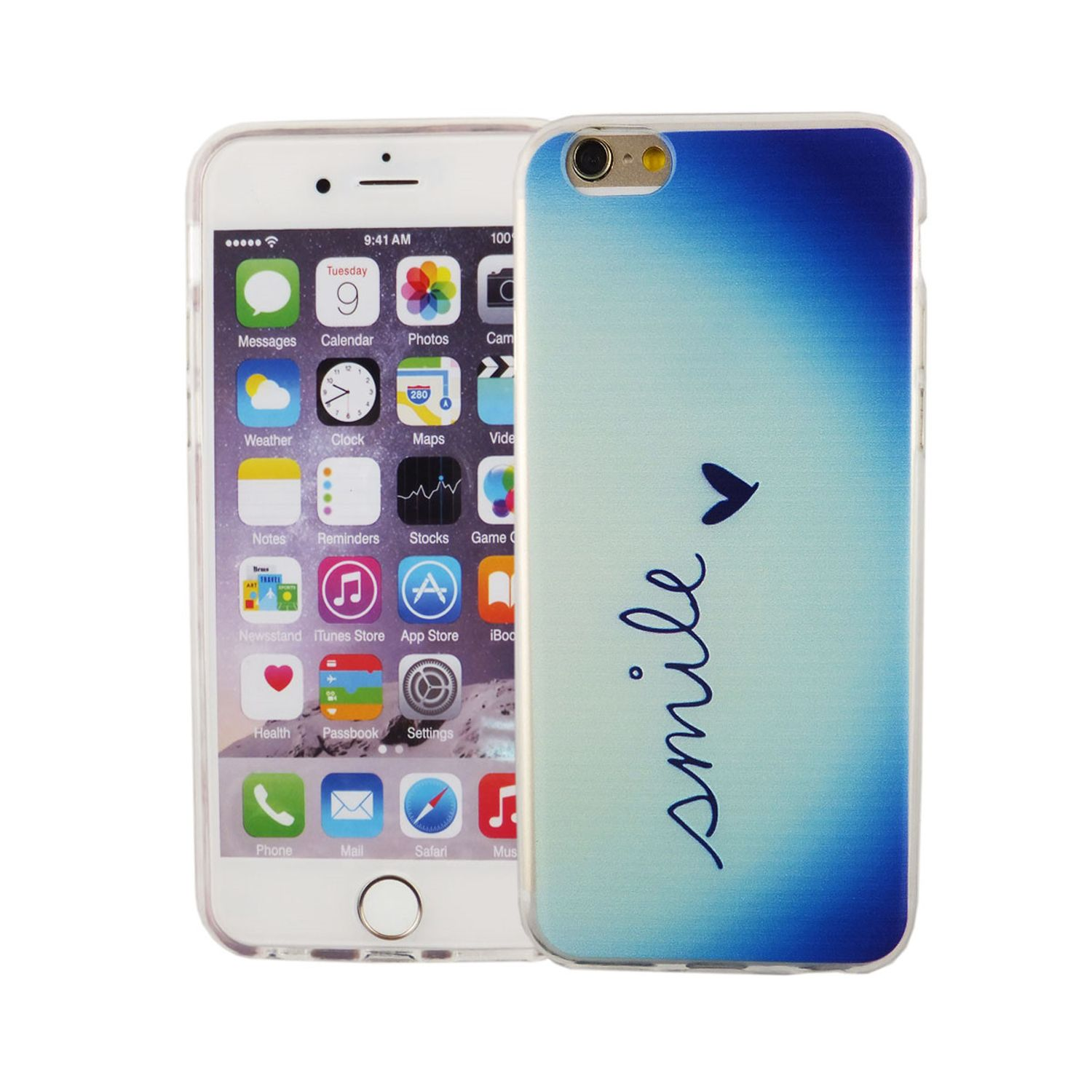 Apple, / 6 KÖNIG Bumper, iPhone 6s, Blau Backcover, DESIGN Handyhülle