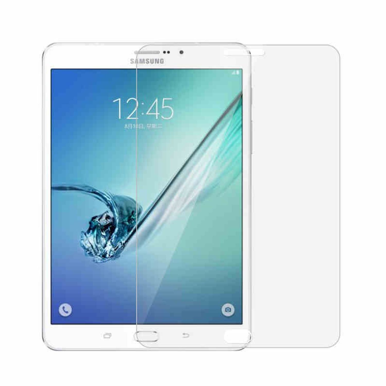 S2 KÖNIG Schutzglas Tab Displayschutzglas(für Samsung Tab 8.0) S2 Galaxy Samsung für Galaxy 8.0 DESIGN