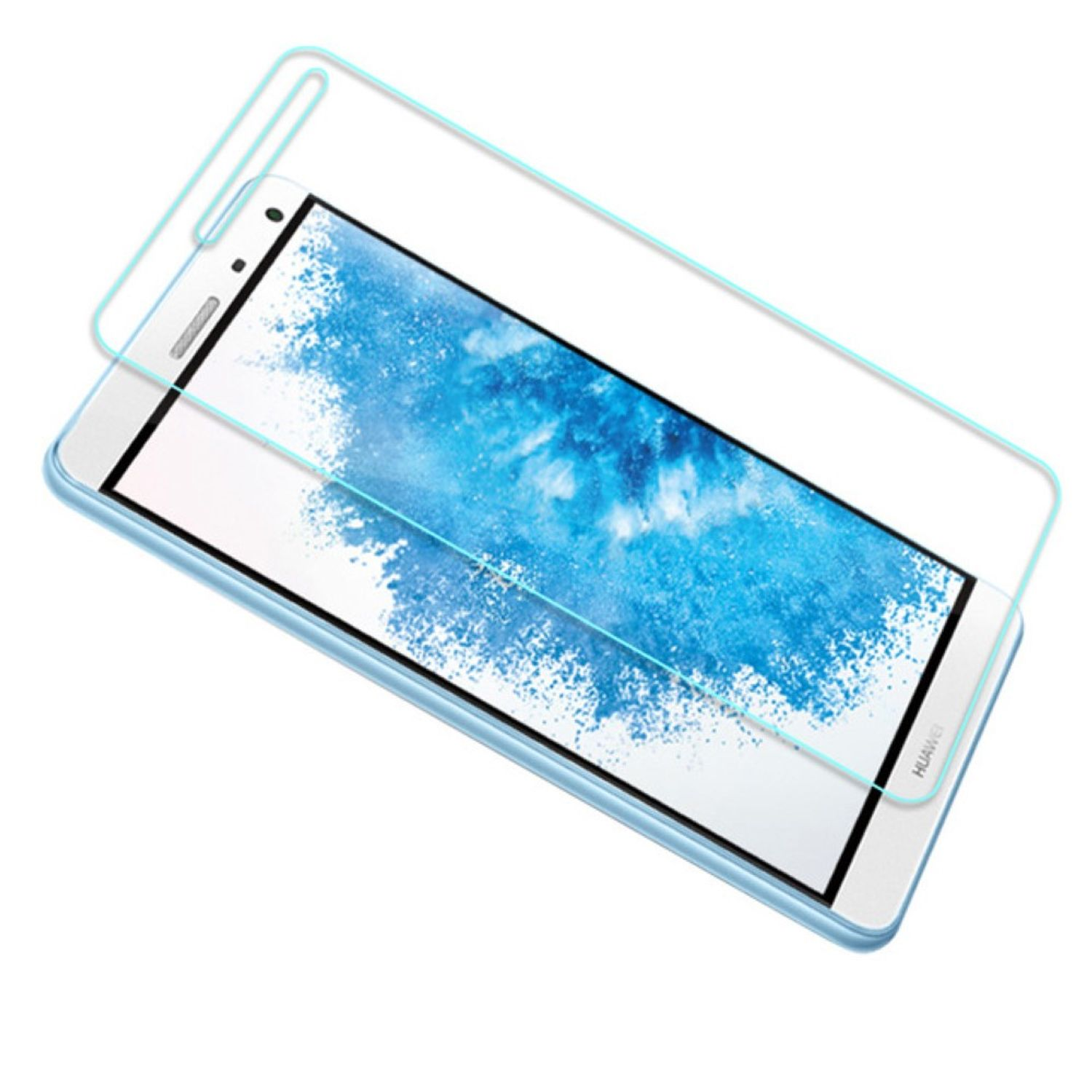 Huawei 7.0) für Displayschutzglas(für M2 MediaPad M2 Huawei Schutzglas KÖNIG 7.0 DESIGN MediaPad