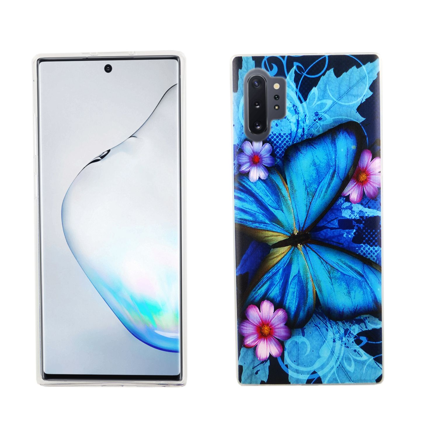 Samsung, Note DESIGN Schutzhülle, Backcover, Blau KÖNIG 10, Galaxy