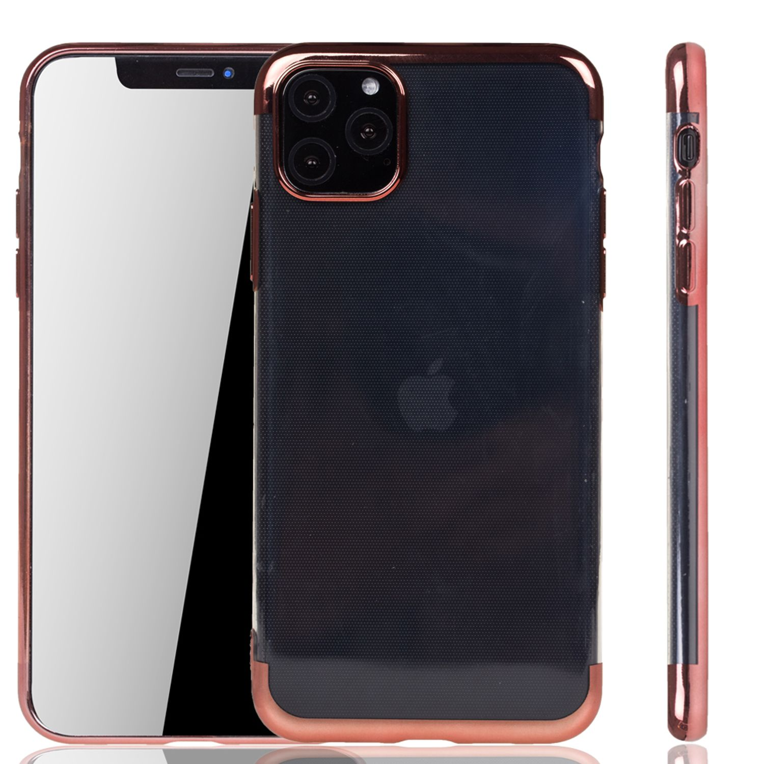 KÖNIG DESIGN Schutzhülle, Backcover, Apple, iPhone Rose Pro Pink 11 Max