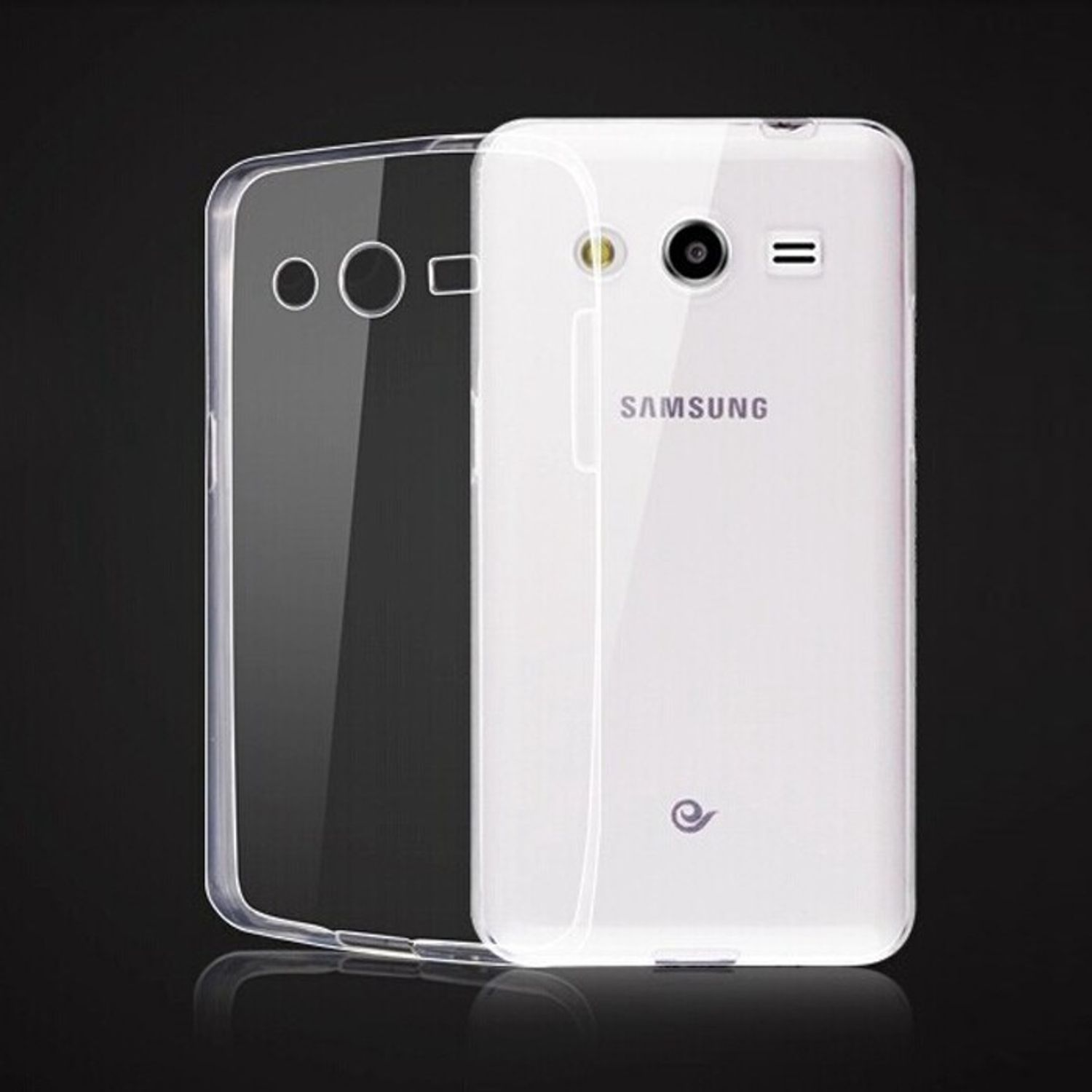 Ultra Samsung, KÖNIG DESIGN Galaxy 2, Dünn Handyhülle Bumper, Transparent Core Backcover,