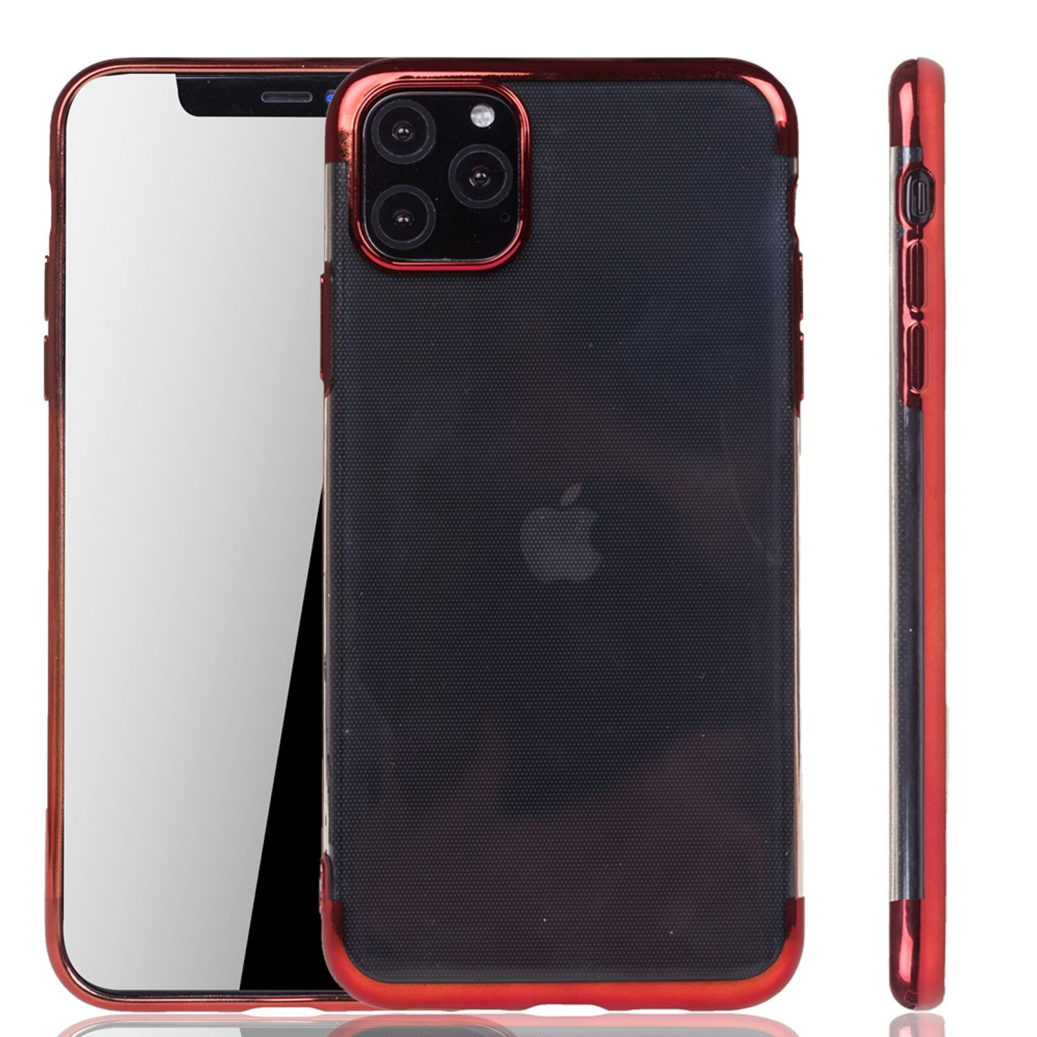 Apple, iPhone Schutzhülle, KÖNIG Rot Backcover, 11, DESIGN