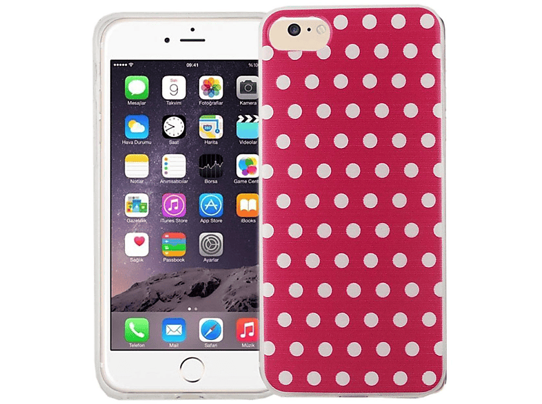 KÖNIG DESIGN Backcover, Apple, Rosa 8, Handyhülle iPhone Bumper